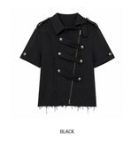 [PLAN MADE] Blake Cutoff Napoleon Jacket