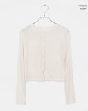 Waing Bustier Long Sleeve Cardigan Set