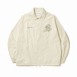 Record Button Coach Jacket