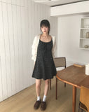 [MADE] Handel Ribbon Strap Dot Layered Mini One Piece
