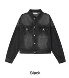 Bedin Crop Denim Jacket
