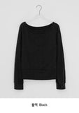 Kemta Layered Off-Shoulder Long-Sleeve Tee