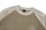 Emblem Mixed Embroidered Sweater