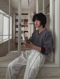 Howes One-Tuck Wide Slacks