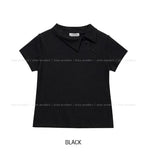 Fornel Unbalanced Collar Short Sleeve
