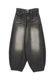 Pelo Browntin Balloon Denim Pants