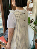 Pendol Summer Reversible Stripe Sleeveless Long One Piece