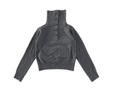 High Neck Goat Knit