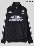 Spell velour color matching track jersey