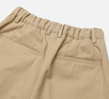 Rubing two-tuck banding shorts