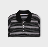 Hedin Stripe Collar Long Sleeve