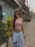 Perfu Ribbon Shirring Top (With Cup)