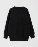 Ludio cat wool round knit