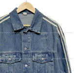 (UNISEX) Tres Line Denim Jacket