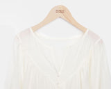 Ronew Frill Tiered Blouse