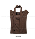 Papi Stripe Two Way Shoulder Scarf Set