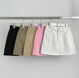 Cotton Color Daily Underpants Skirt Pants