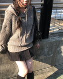 [Plan] Reggie Alpaca Hood Knit