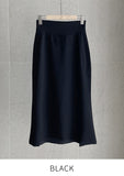 Wender Basic Slit Mermaid Banding Skirt