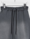 [BAONHAUS] Hebon Denim Banding Balloon Wide Pants - Gray Denim ver.