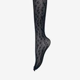 Fora Leopard Fishnet Stockings