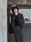 Rockins ST Crop Denim Jacket