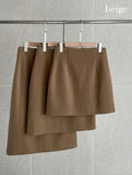 Miato brushed H-line skirt