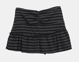 Bein Striped Short Skirt