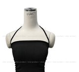 [Volume up!] Nien Ribbed Shirring Strap Sleeveless (+ With Cup)