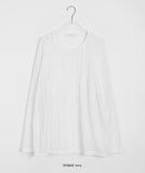 Riona summer see-through round over knit