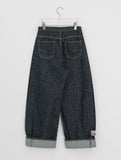 Besas Raw Denim Wide Pants