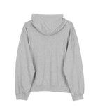 Lock embroidery hooded long sleeve