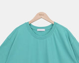 [Unisex] Ricket Back Eyelet Short Sleeve T-shirt