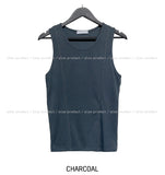 Bree Cutting Ribbed Sleeveless