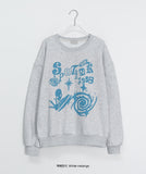 Okita Printing Basic Sweatshirt
