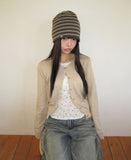 Lua Cashmere Knit Round Cardigan