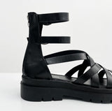 Serendy Buckle Platform Sandals
