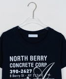 Lelse Printed Cropped Short Sleeve Tee