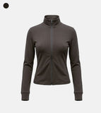 Beni Zip-up Long Sleeve Top