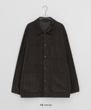 Hiol Pocket Corduroy Half Jacket