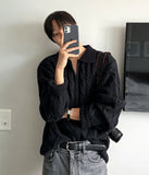Infinity Cable Long Sleeve Knit Cardigan