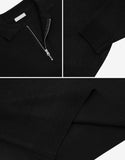 Eve Collar Half Zip Up Knit