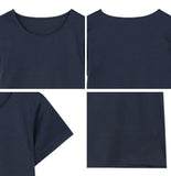 Defen Color Round Short Sleeve Tee