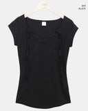 Reya Halter Short Sleeve T-shirt