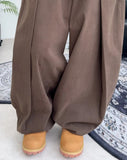 Hessia Fold Balloon Cotton Pants