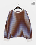 Kiba Stripe Overfit Long Sleeve T-shirt