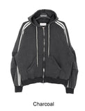Herion Double Track Hooded Zip-up