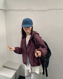 Moadi String Hood Wind Jumper