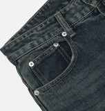 Desub washed wide denim pants