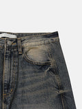 Akiji cut wide denim pants